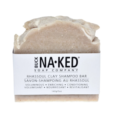  Rhassoul Clay Shampoo Bar - Buck Naked 